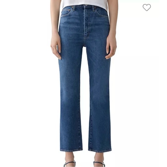 AGOLDE Pinch Waist High Rise Kick Jeans - Picture 6 of 8